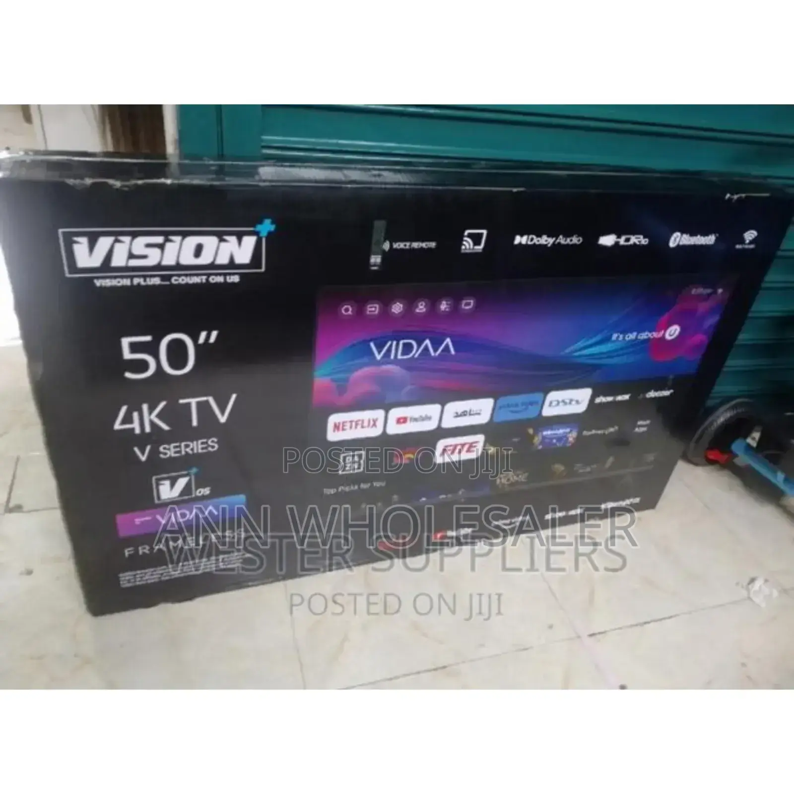 Brand New Vision Vidaa. Size 50inch