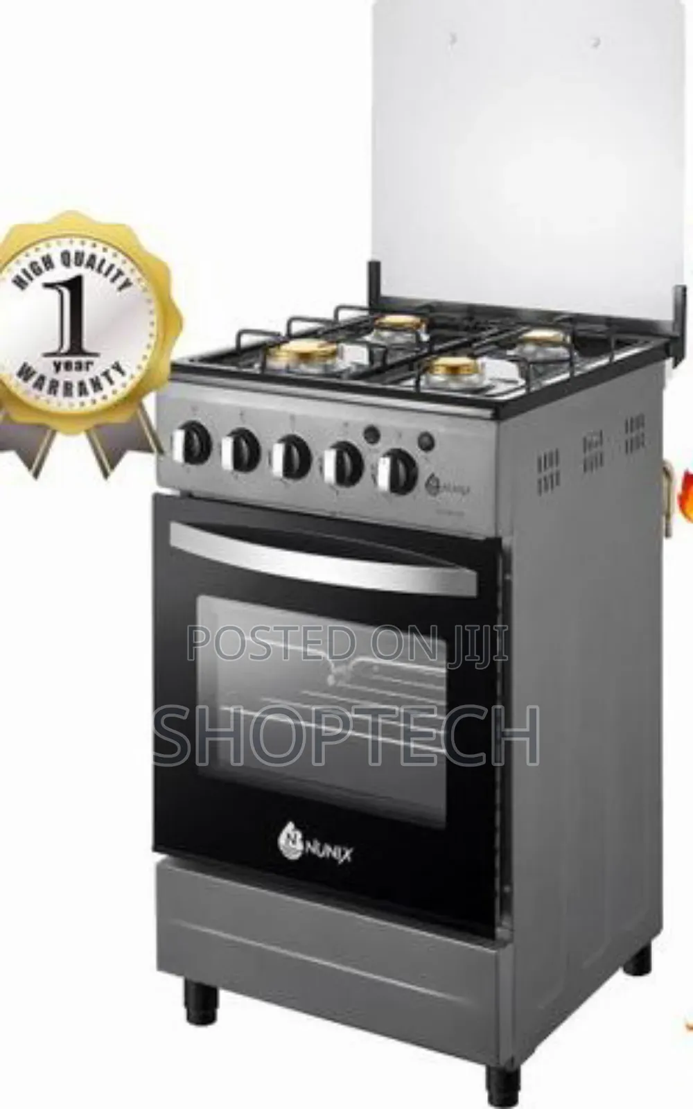Nunix Cooker Full Gas. Gas Oven. 50*55cm.