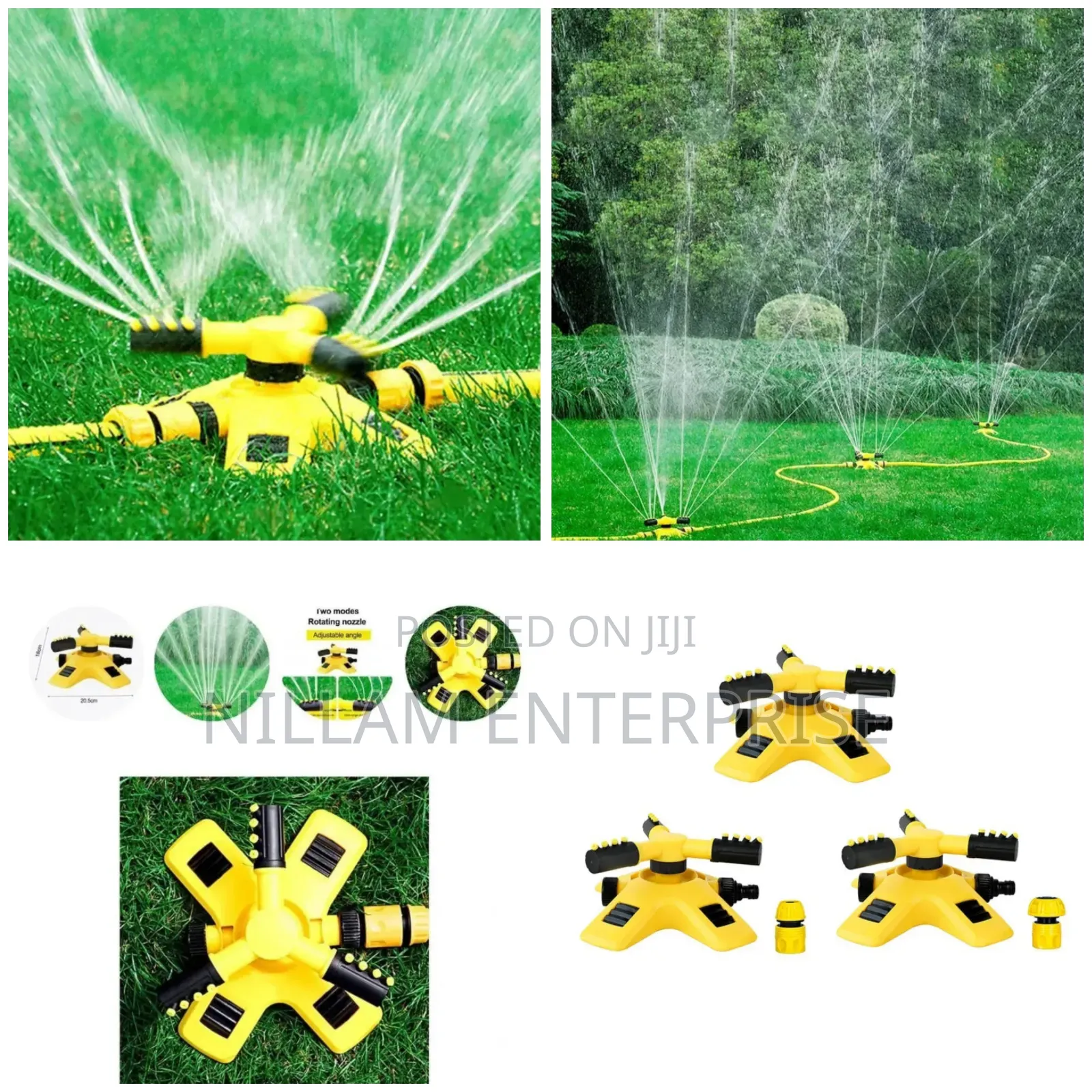 New Garden Sprinklers With Inlet and Outlet