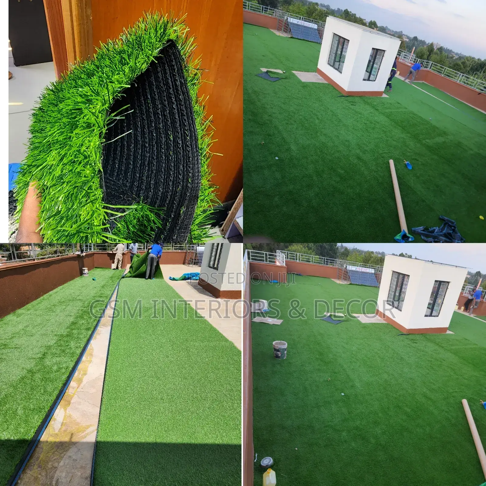 Artificial Green Grass Carpets for Outdoor