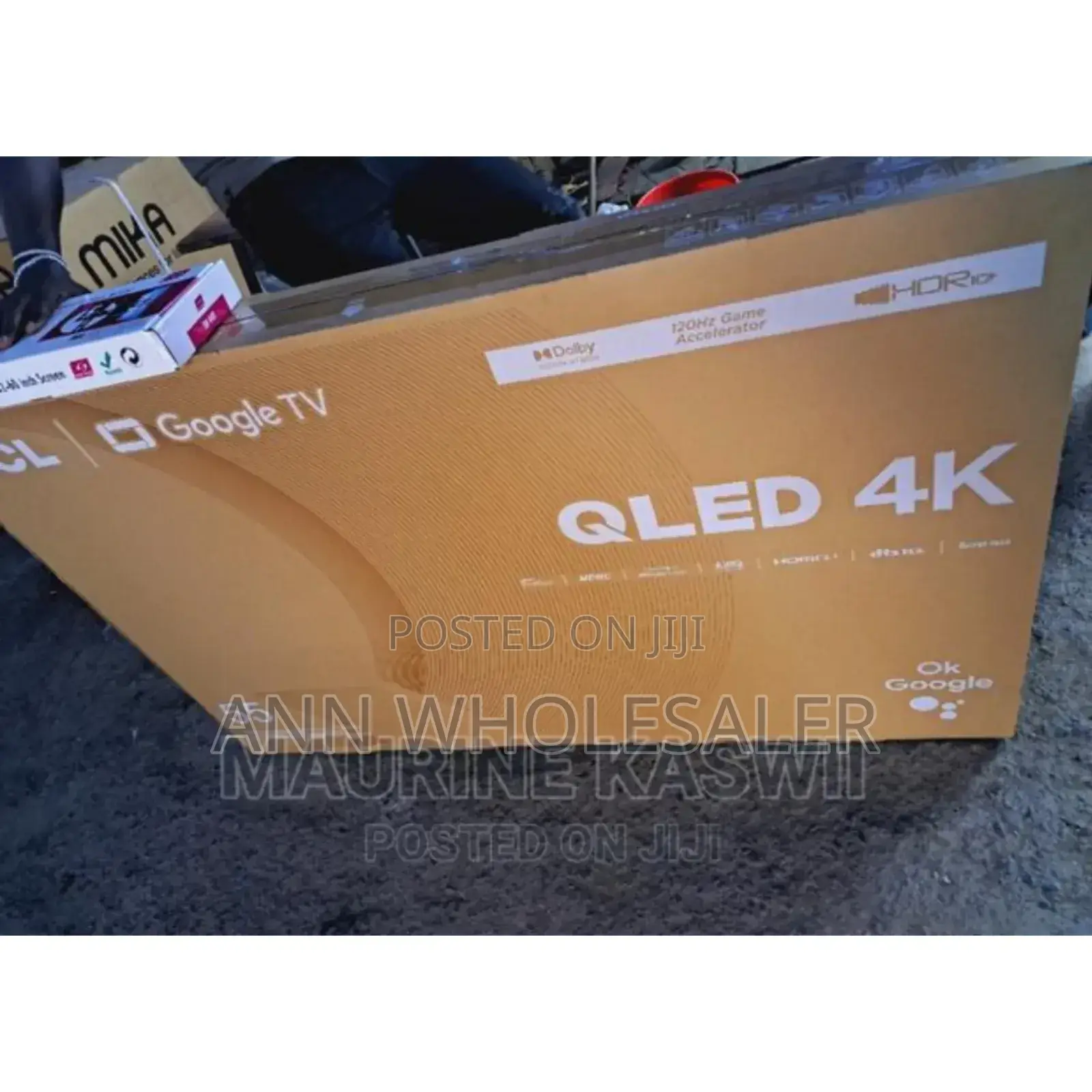 Clear 55inches TCL Tv. Smart Tv