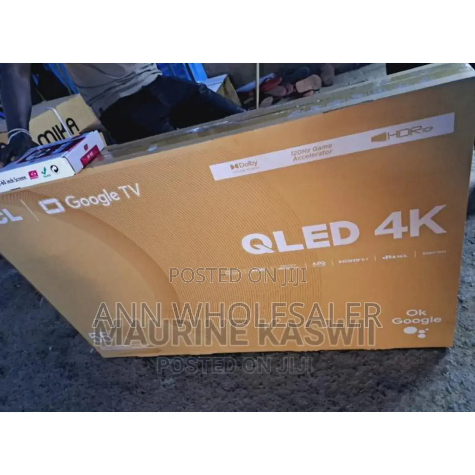 Clear 55inches TCL Tv. Smart Tv