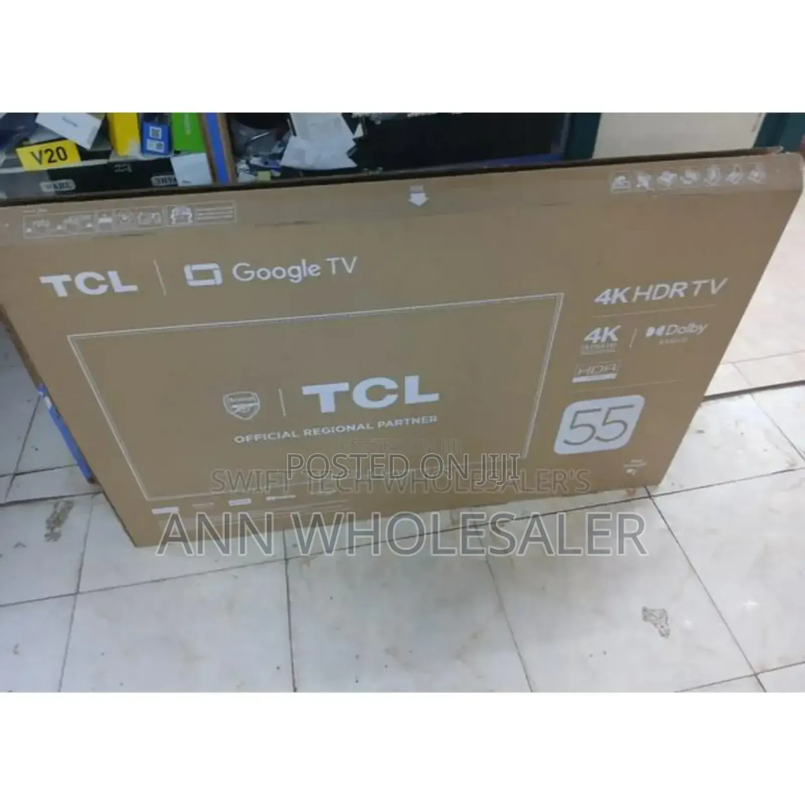 TCL Size 55 Inches Smart Android Tv