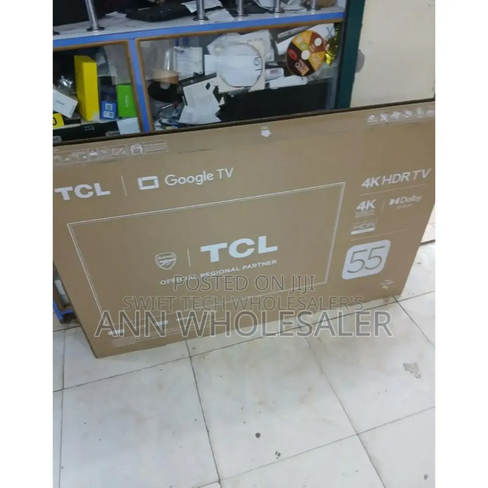 TCL Size 55 Inches Smart Android Tv