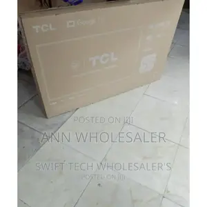 Brown Carton. TCL 55inches Adroid Tv