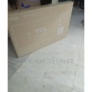 Brown Carton. TCL 55inches Adroid Tv