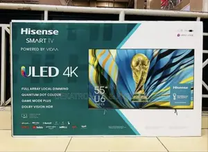 Hisense 55" Inch Smart Uhd U6 Uled Tv