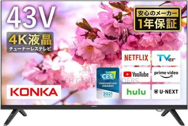 Konka 43inch Smart Android Frameless Led Tv,Netflix, Youtube - main view