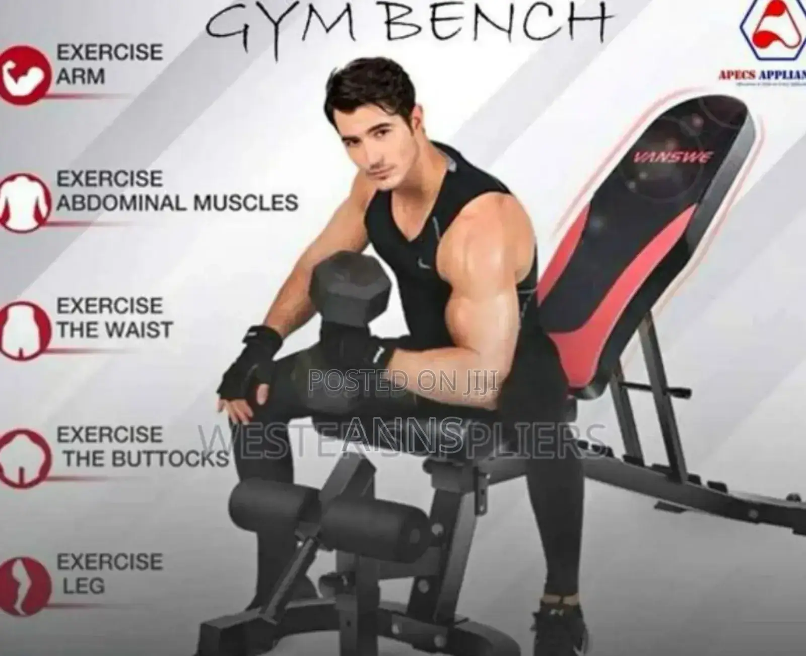 Gym Bench Available
