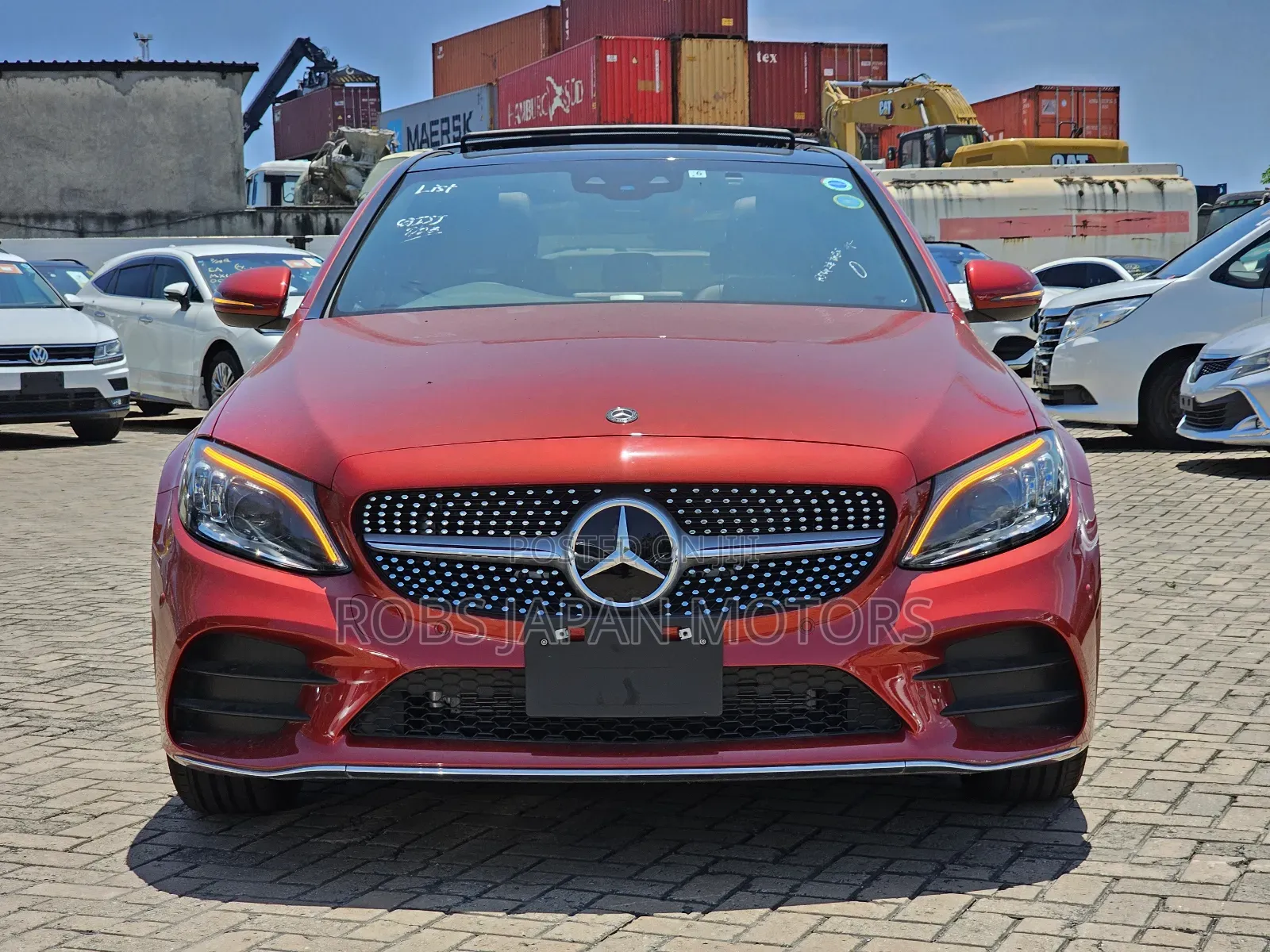 Mercedes-Benz C200 2019 Red