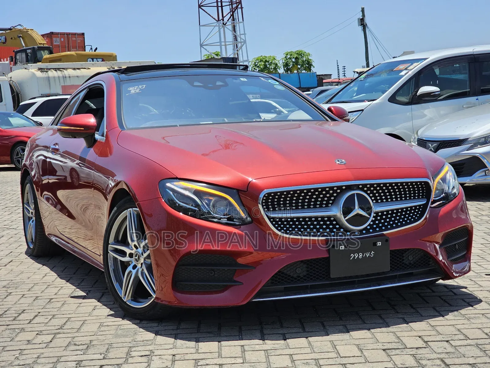 Mercedes-Benz E200 2018 Red