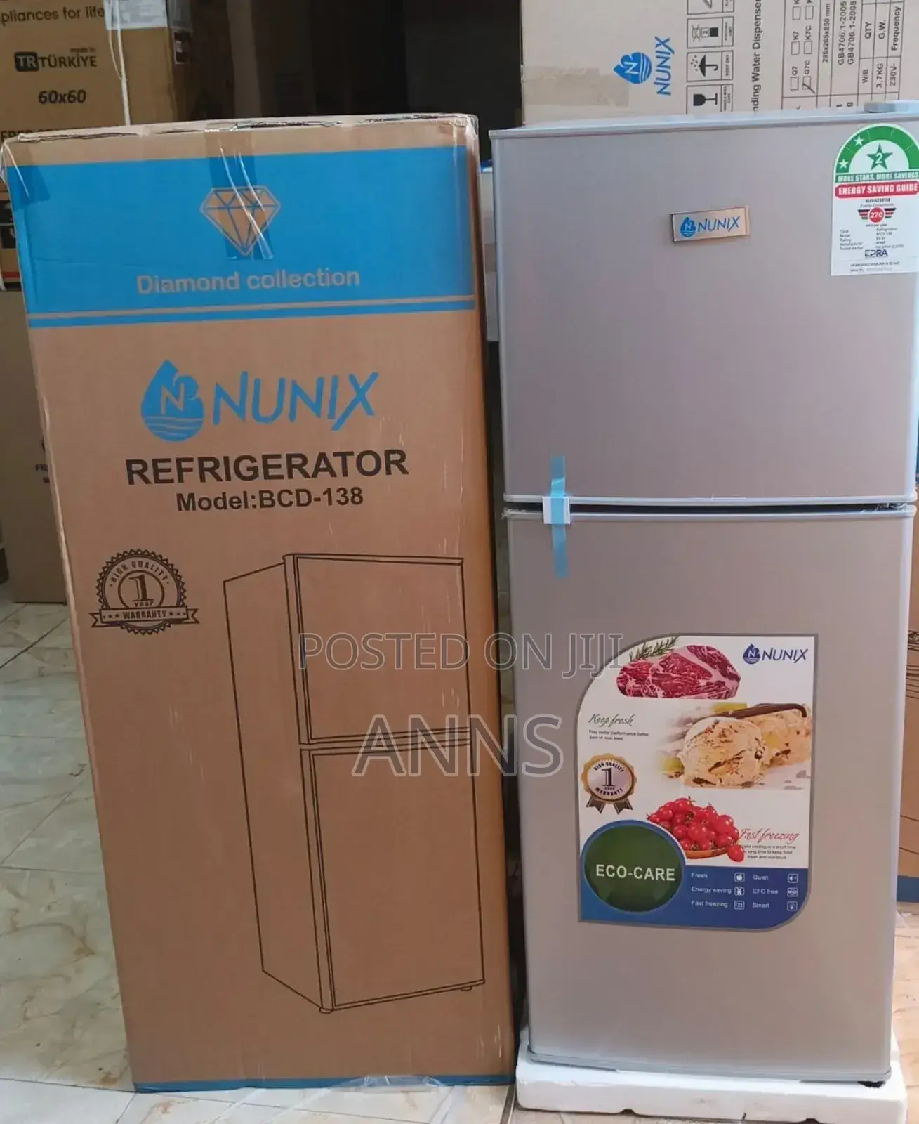 Nunix 138litre Fridge