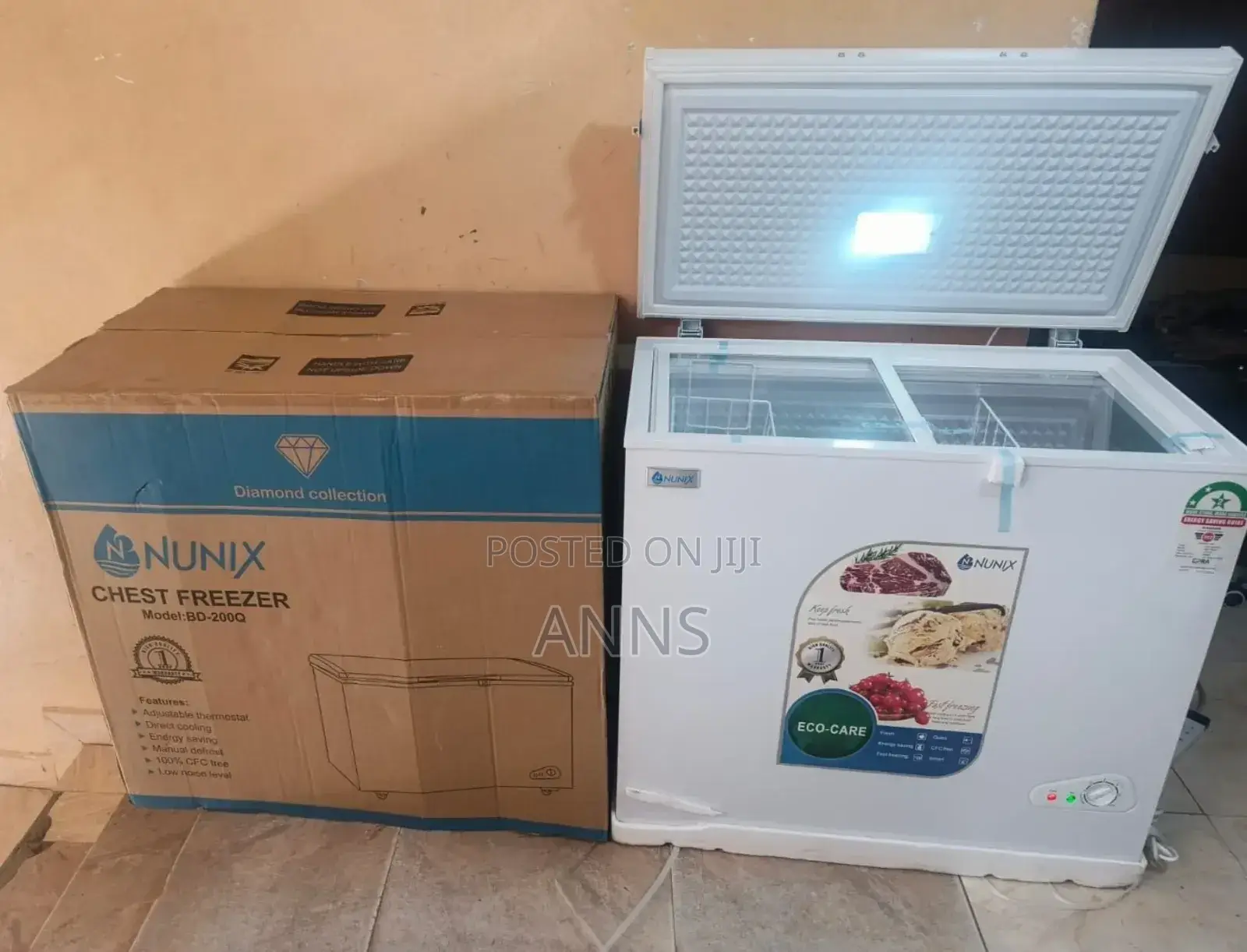200litres Deep Freezer Nunix