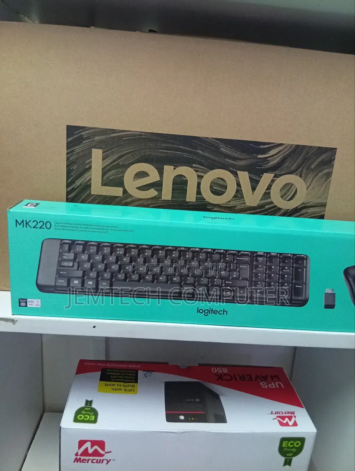 Logitech Mk220 Mouse and Keyboard Combo°^Mk220 Combo Wireles