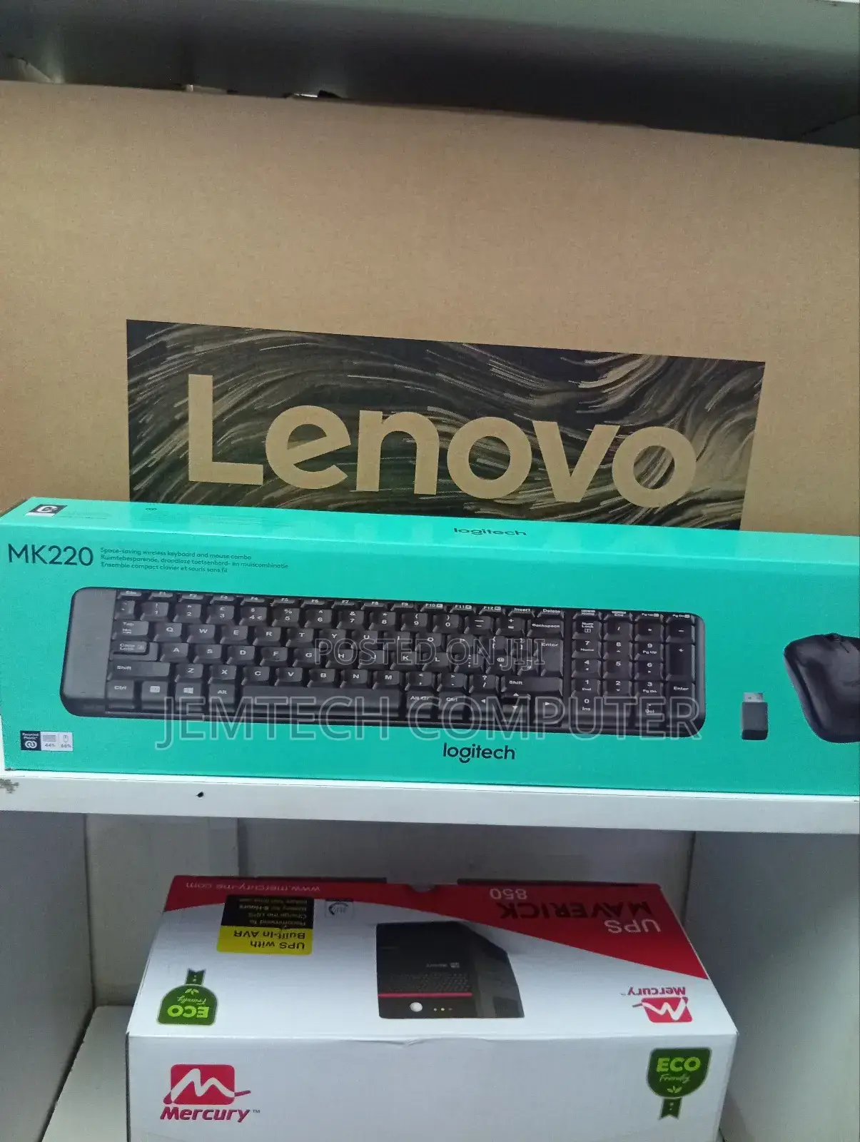 Logitech Mk220 Mouse and Keyboard Combo°^Mk220 Combo Wireles