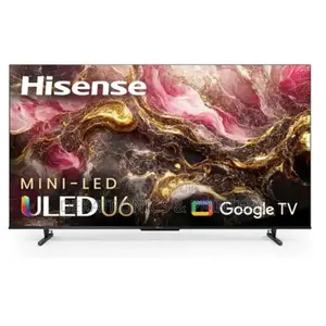 Hisense 65′′ Inch U6n Pro Mini-Led Uled Smart Tv