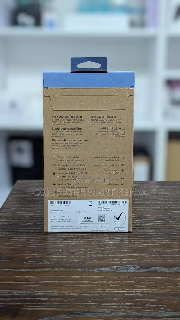 New Amazon Kindle Paperwhite 32 GB Black - thumbnail 3