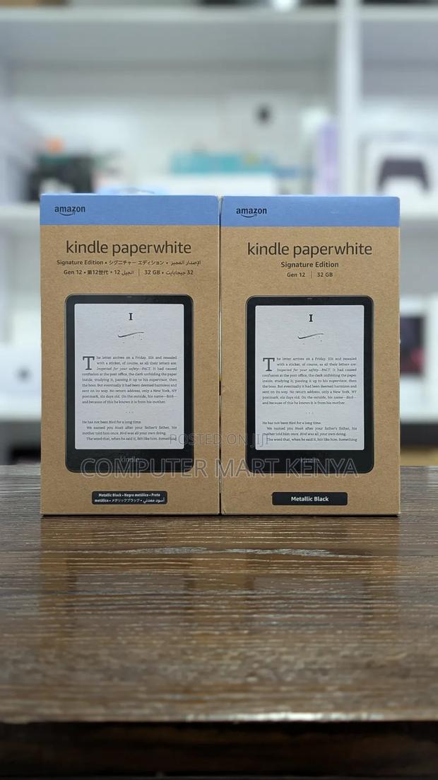 New Amazon Kindle Paperwhite 32 GB Black - main view
