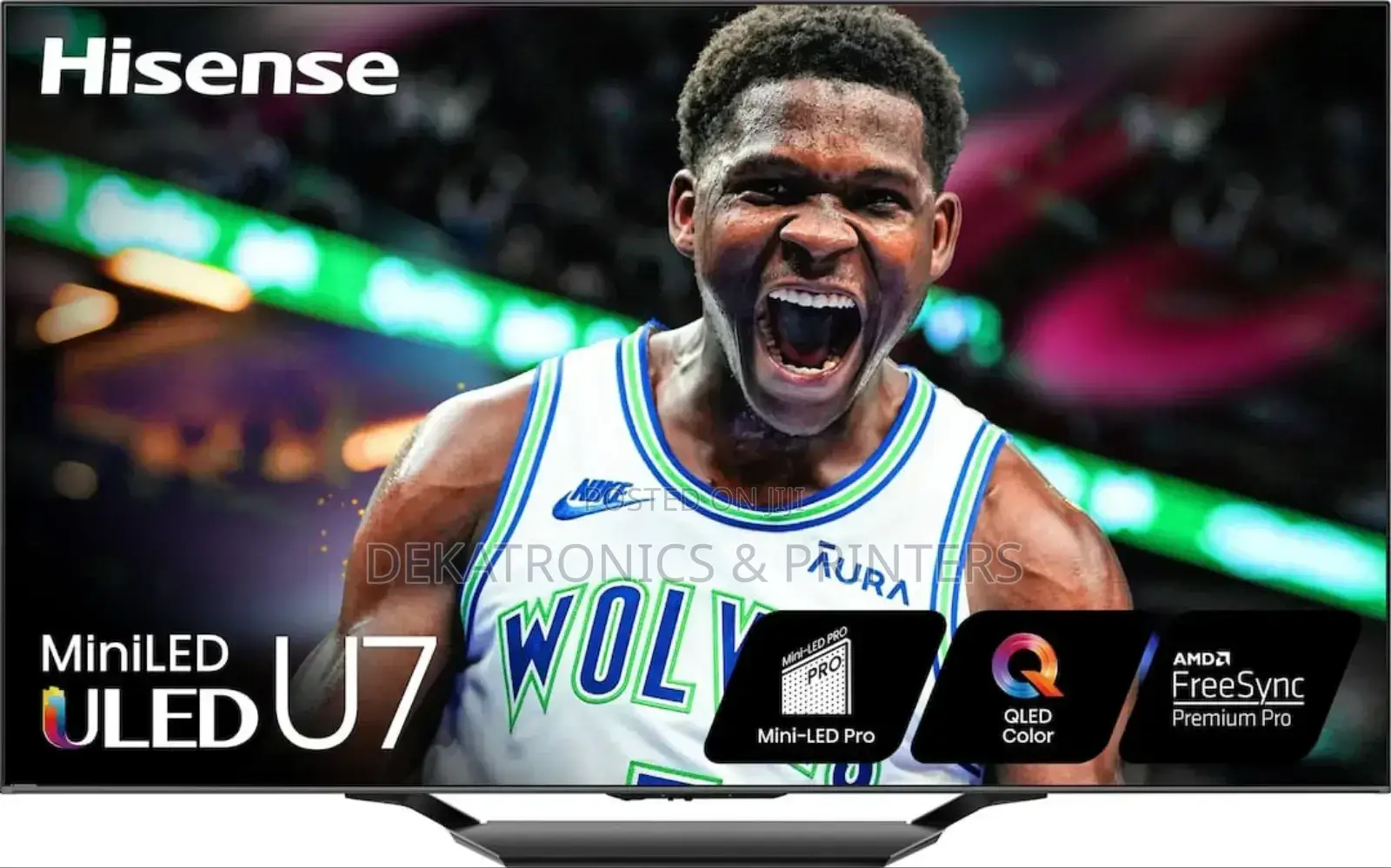 Hisense 75" Inch Smart Mini Uled Frameless Tv (U7n)
