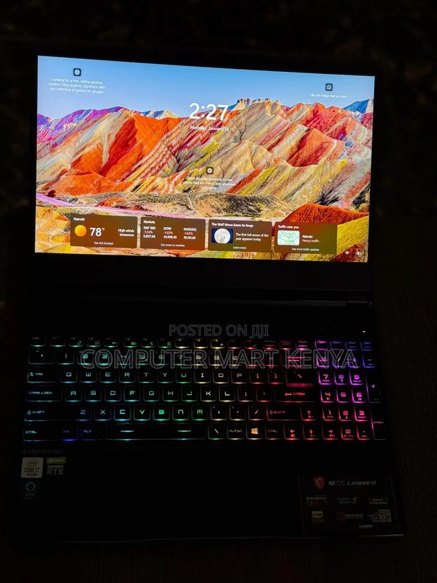 Laptop MSI 16GB Intel Core I7 SSD 512GB