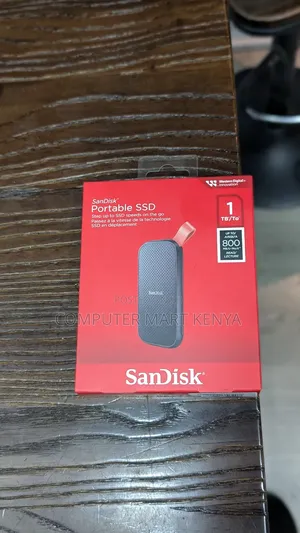 Brand New Sandisk 1TB Portable SSD 800mb/S