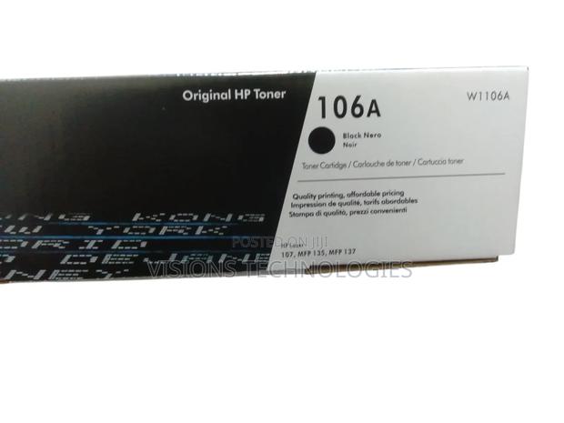 HP 106A Original Black Toner