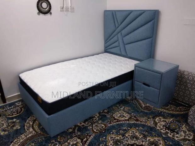 Single Beds With Fabric Finish - main view