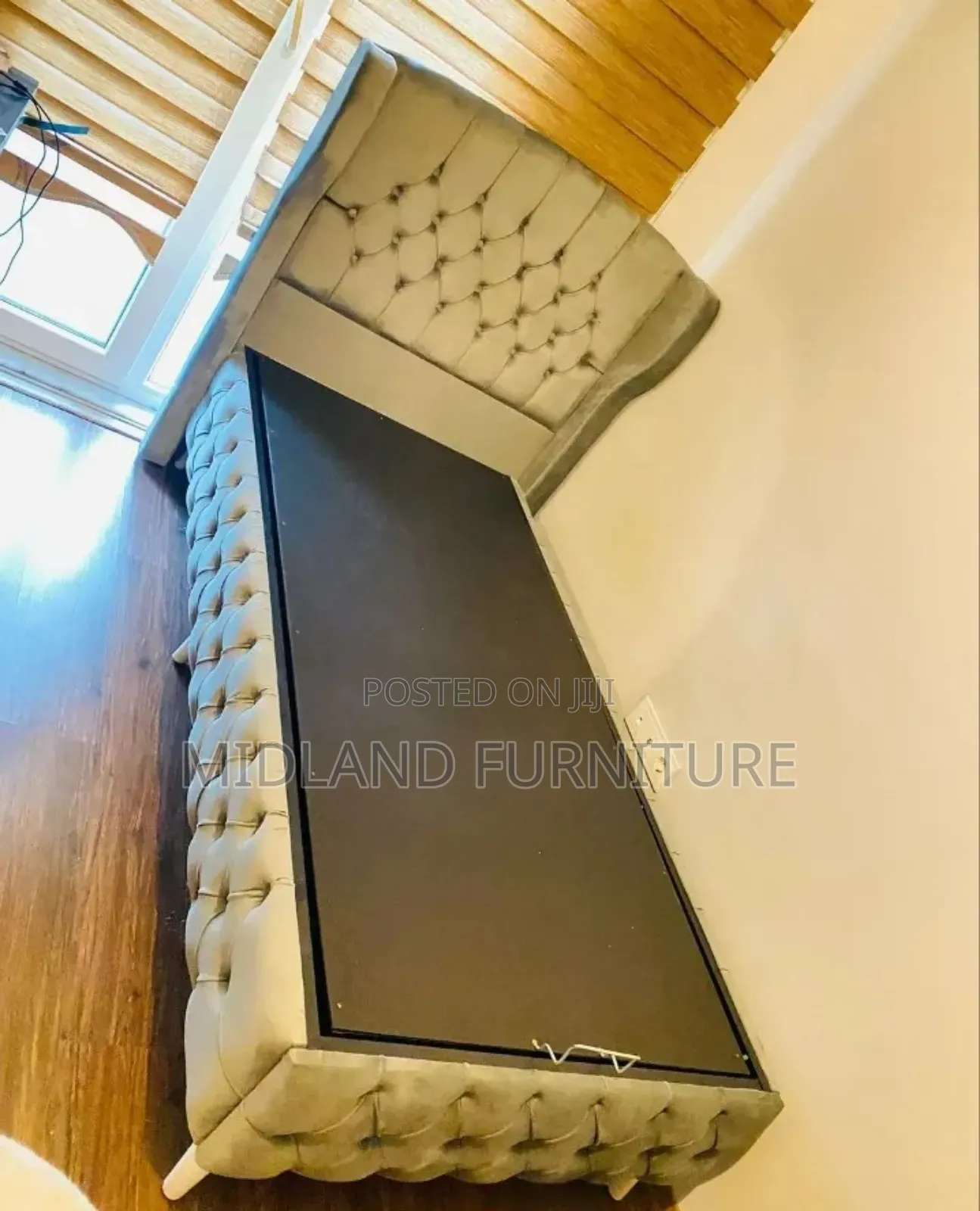 Single Beds With Fabric Finish