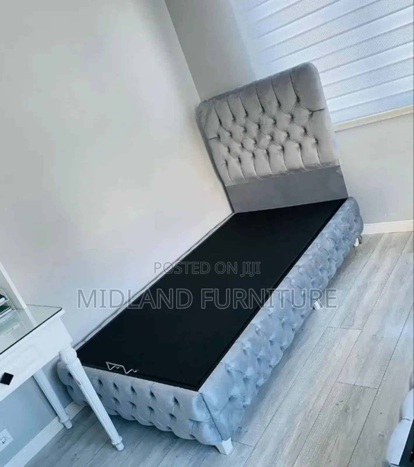 Single Beds With Fabric Finish