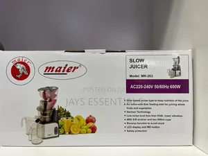 600w Maier Slow Juicer