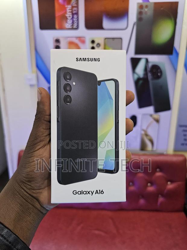 New Samsung Galaxy A16 128 GB Black - main view