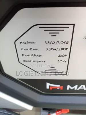 Maxmech RFS-5200e 3.8kva Keystart Petrol Generator