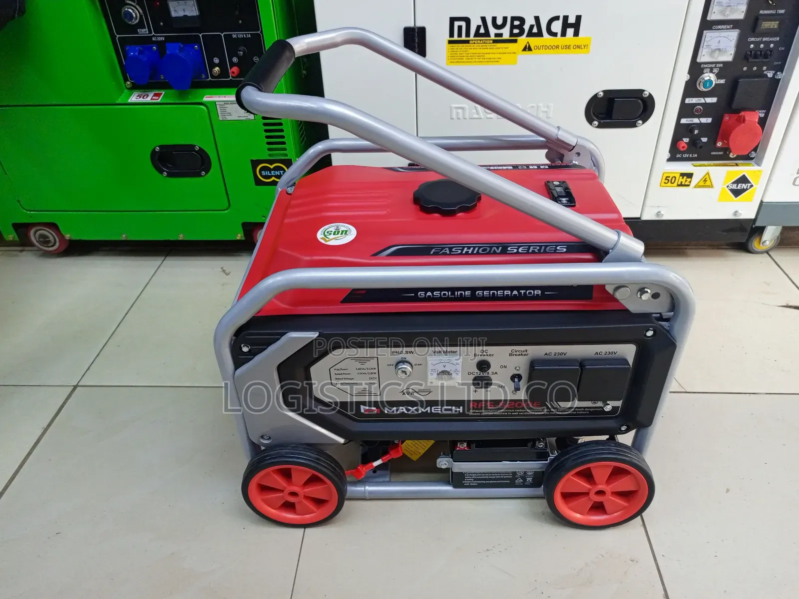 Maxmech RFS-5200e 3.8kw Gasoline Generator With Keystart