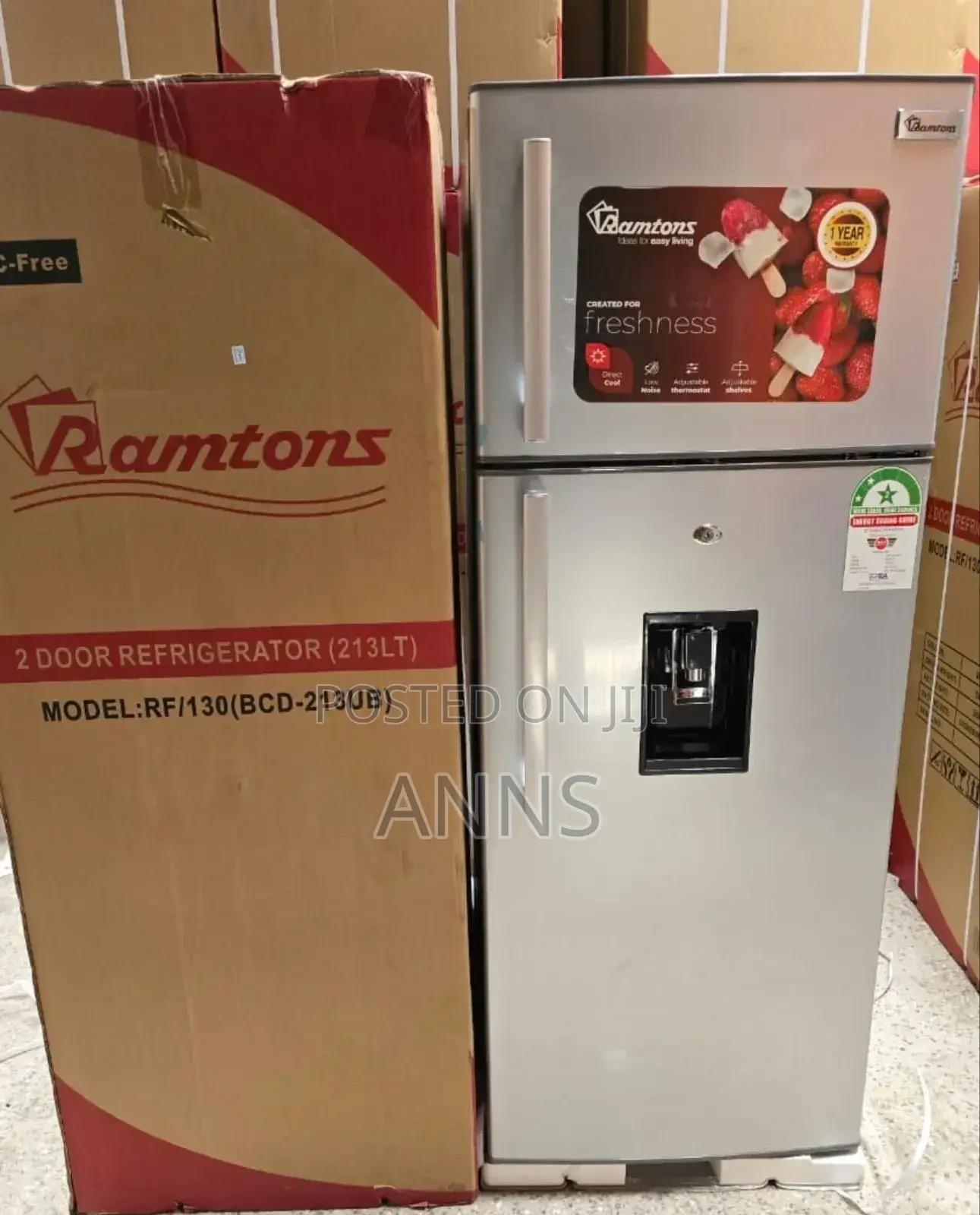 Ramton Fridge 213litre