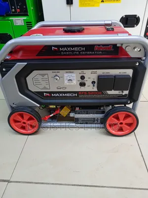 Maxmech 3.8kva 7.5hp Keystart Petrol Generator Japan