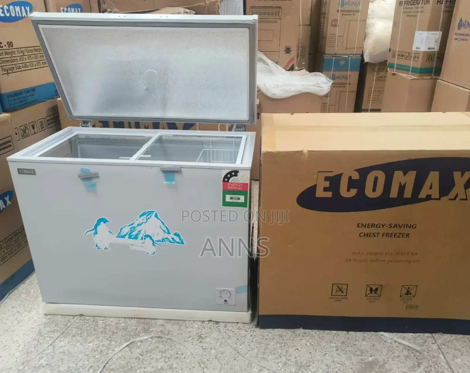 169litres Deep Freezer Ecomax