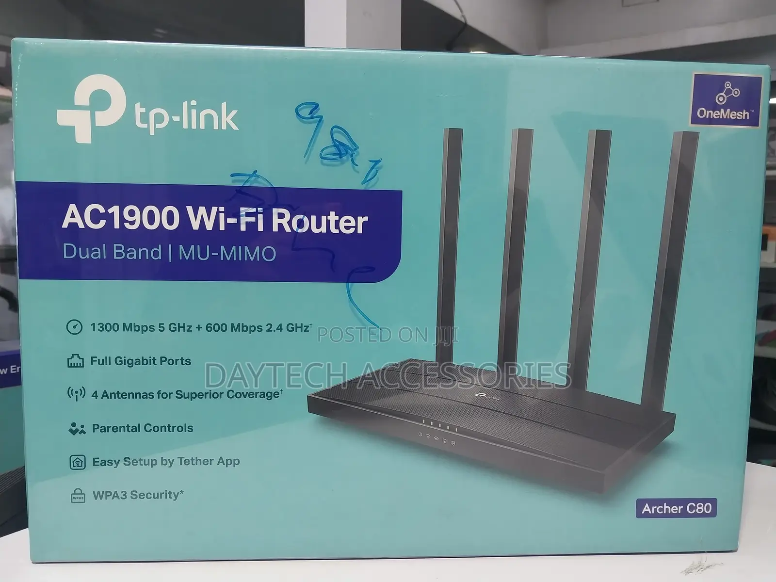 Tp-Link Archer C80 Ac1900 Wireless Mu-Mimo Wi-Fi 5 Router