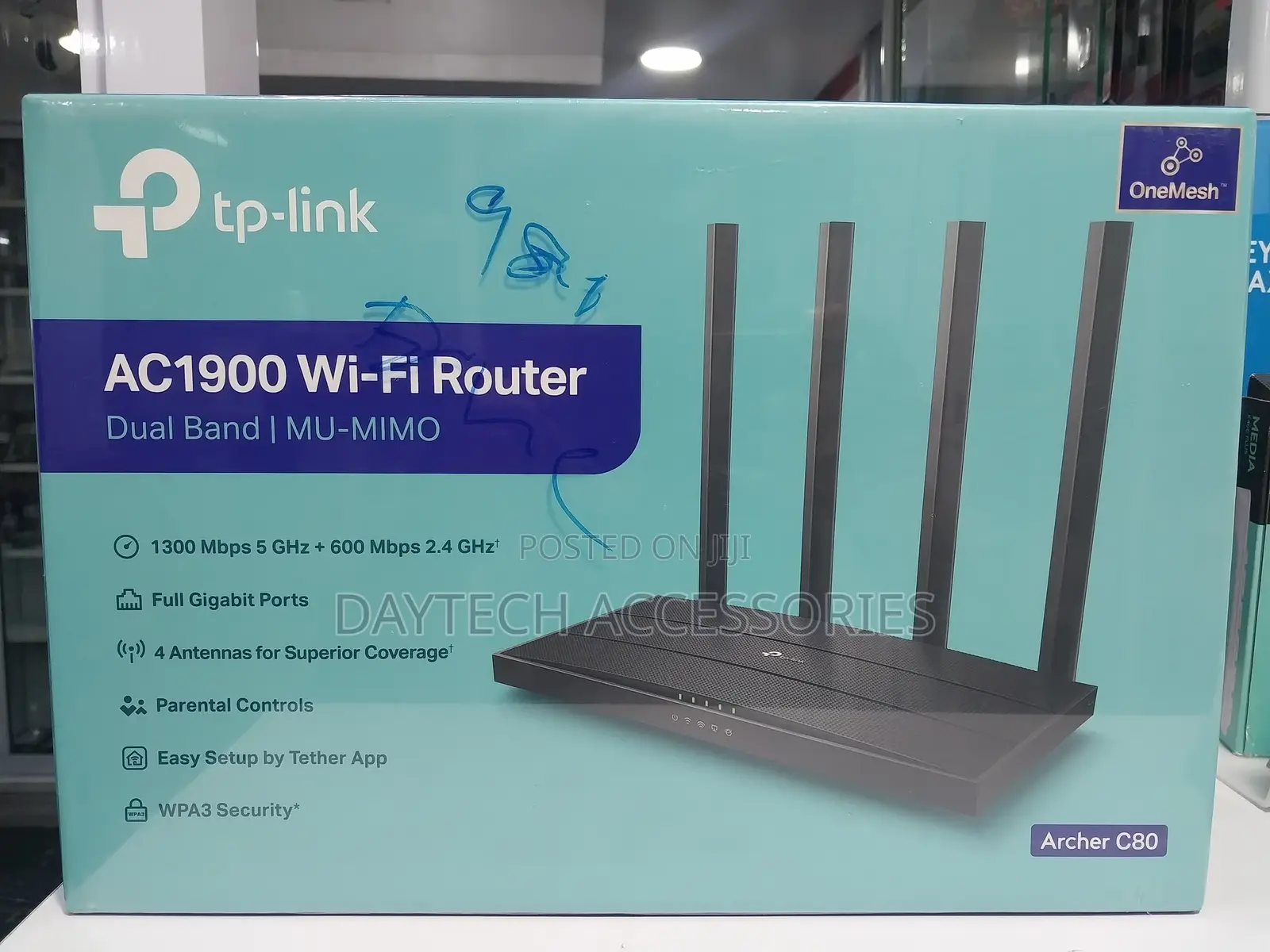 Tp-Link Archer C80 Ac1900 Wireless Mu-Mimo Wi-Fi 5 Router