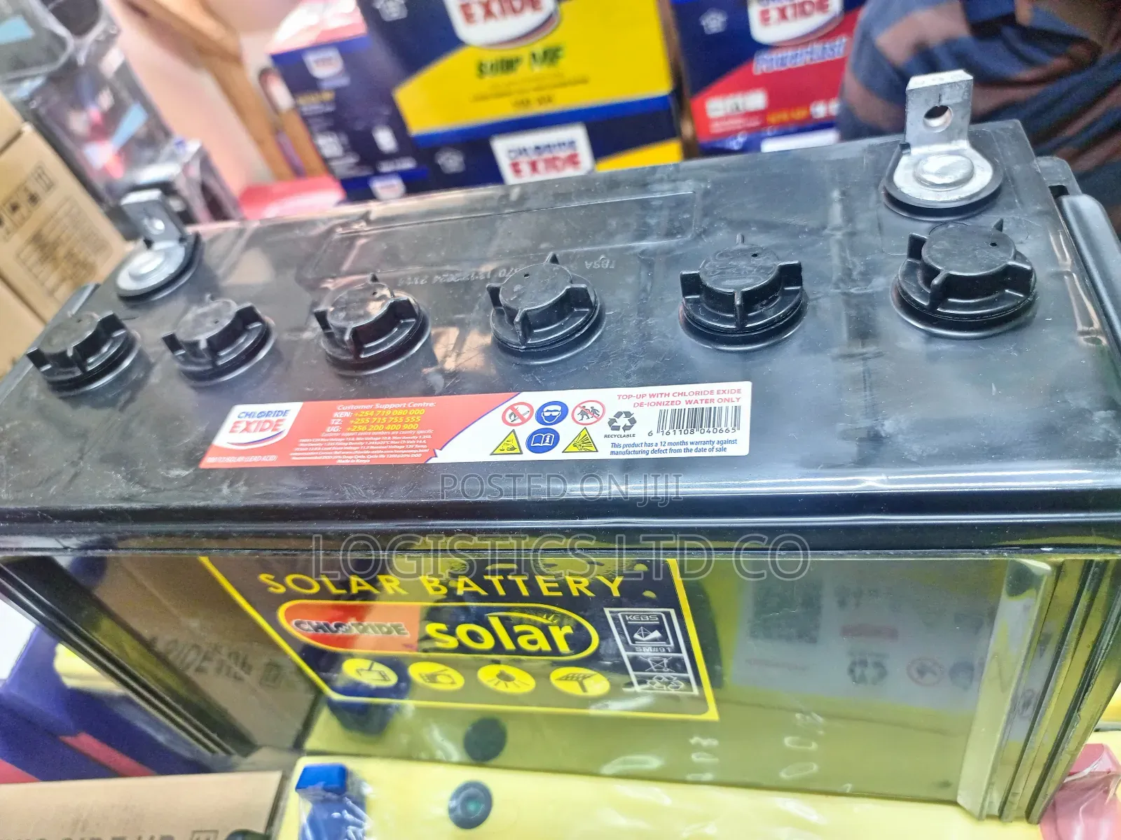12V - 100ah ACID Chloride Exide Solar Battery