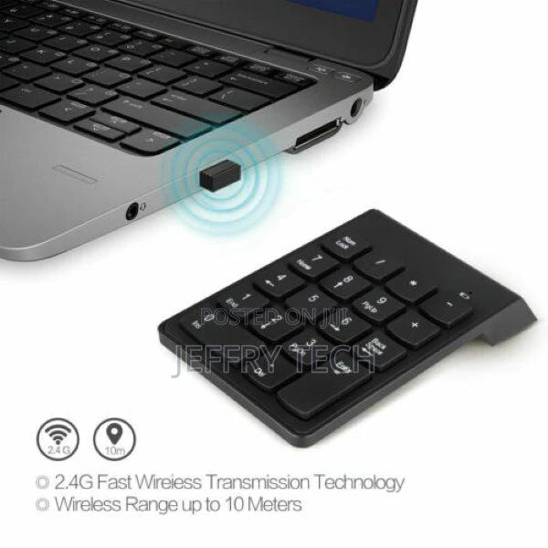 USB Wireless Number Pad Numpad Numeric Keypad Number Keyboar - thumbnail 4
