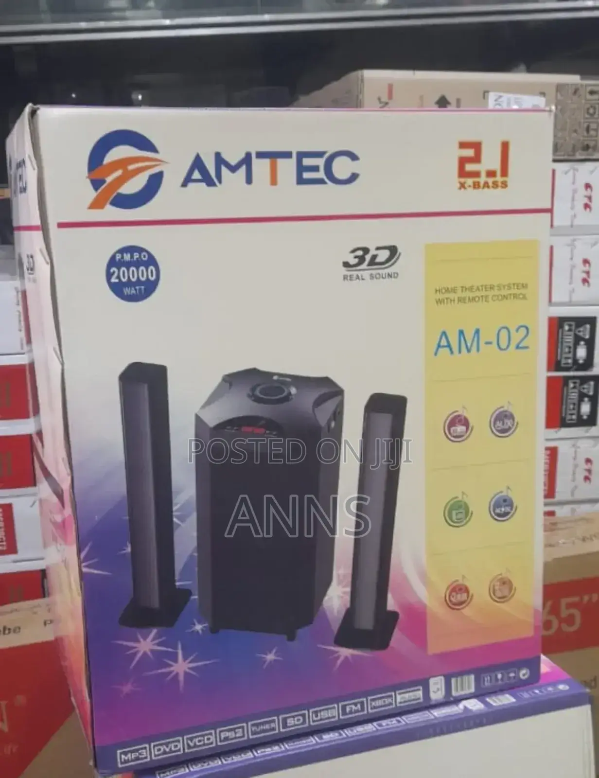 Amtec AM-02 Best 2.1 Home Theatre System