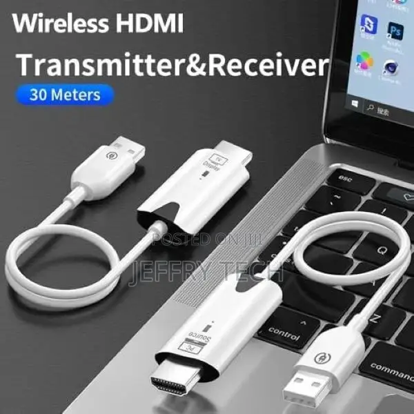 30mtr Wireless HDMI Transmitter and Receiver, HDMI Extender