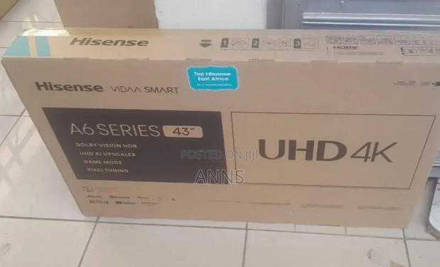 Hisense 43" Vidaa A6 Series UHD Best Television