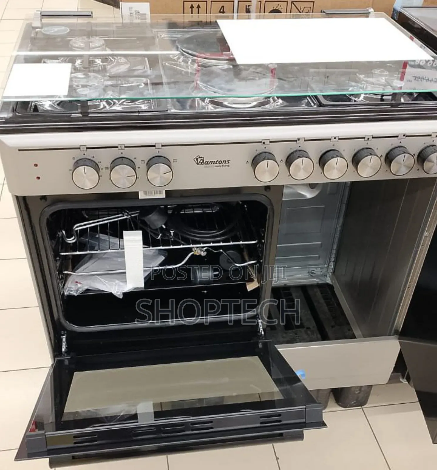 Ramtons RF/496- 60*90 (1YR WRTY) Stainless Steel Cooker
