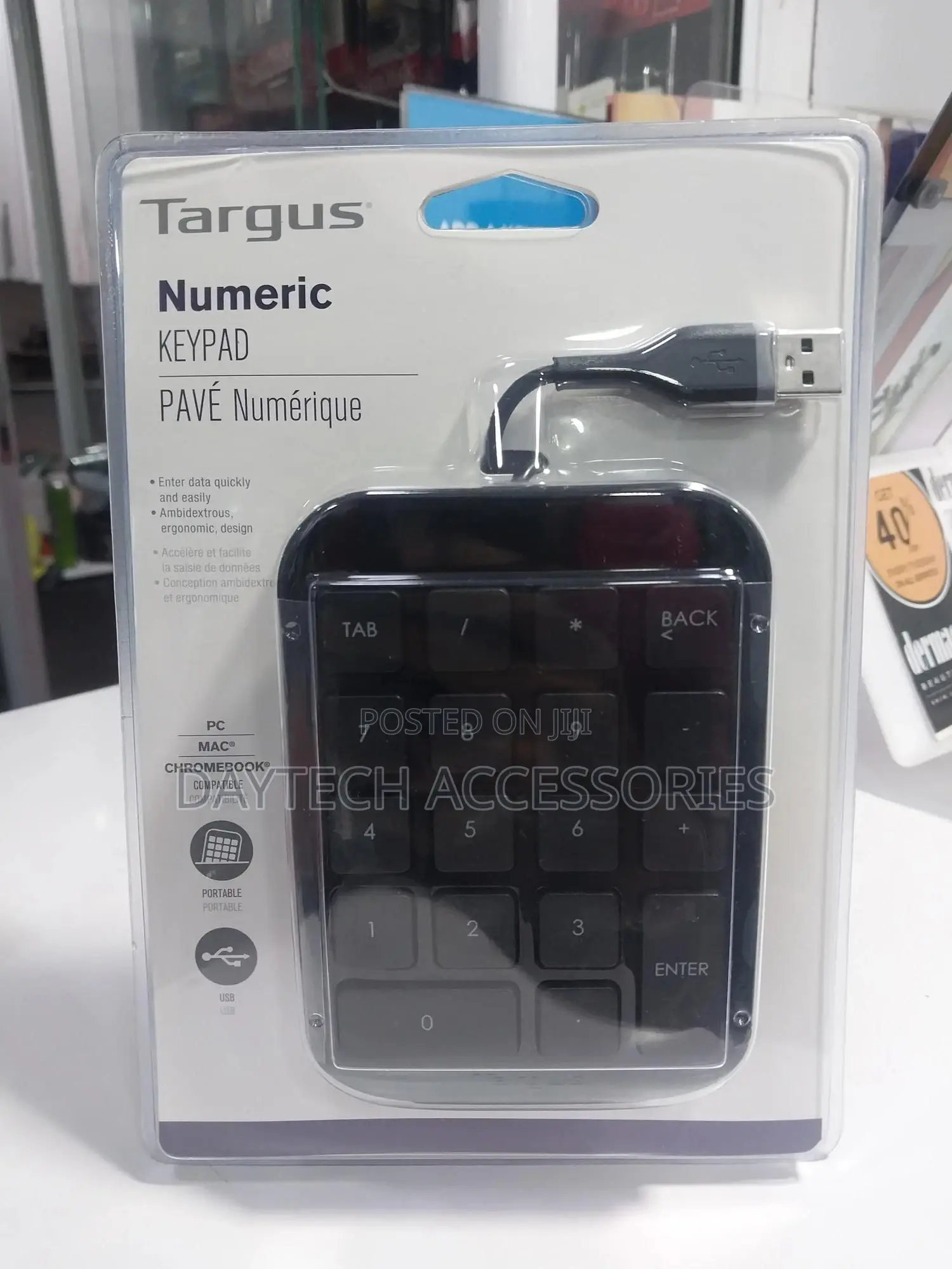 Targus Numeric Keypad - Black | Akp10us