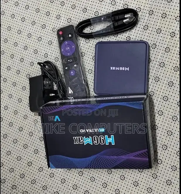 Android TV Box 4GB RAM, 32GB Storage,12.0 Processor