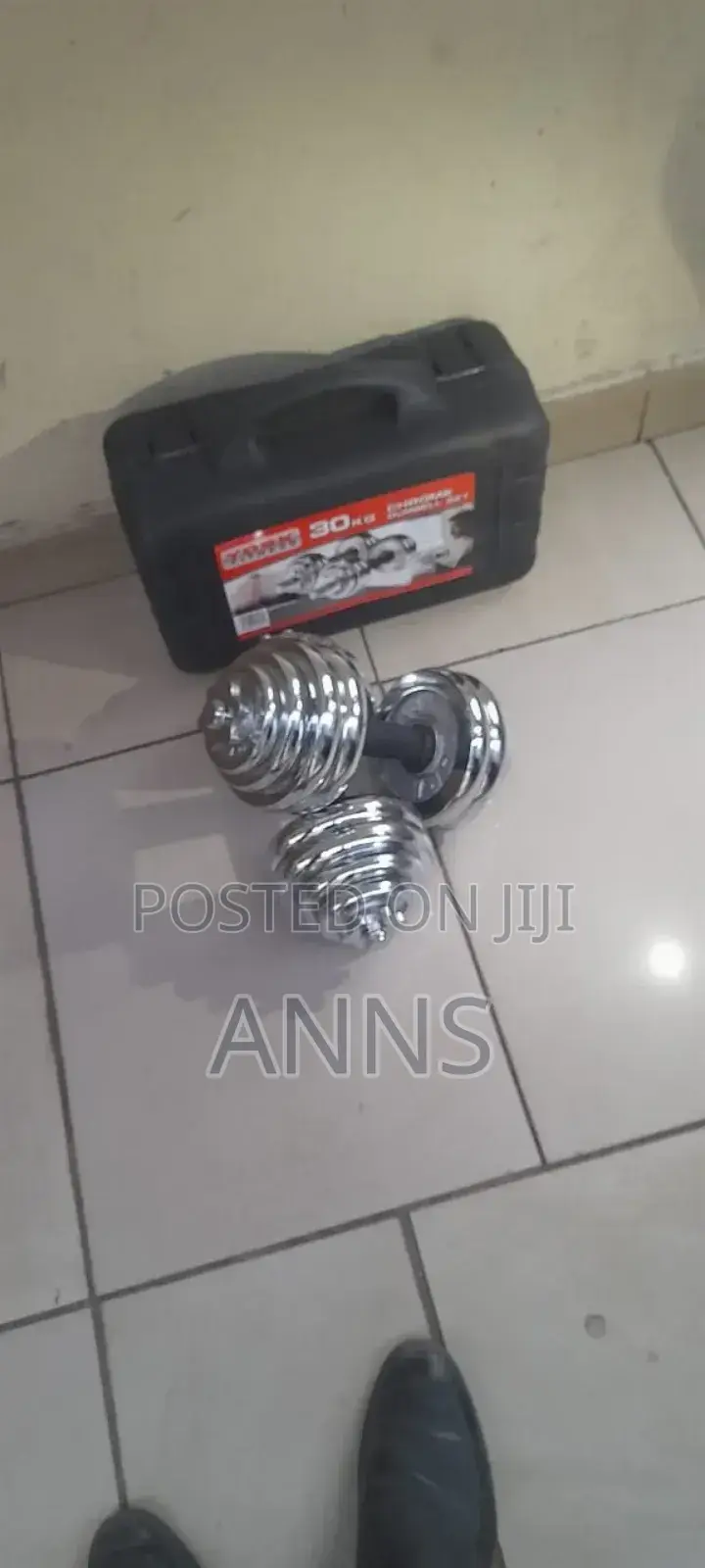 30kgs With Case York Adjustable Dumbells