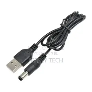 USB 2.0 Male a to DC 5.5mm X 2.1mm DC Power Supply Cord Cab