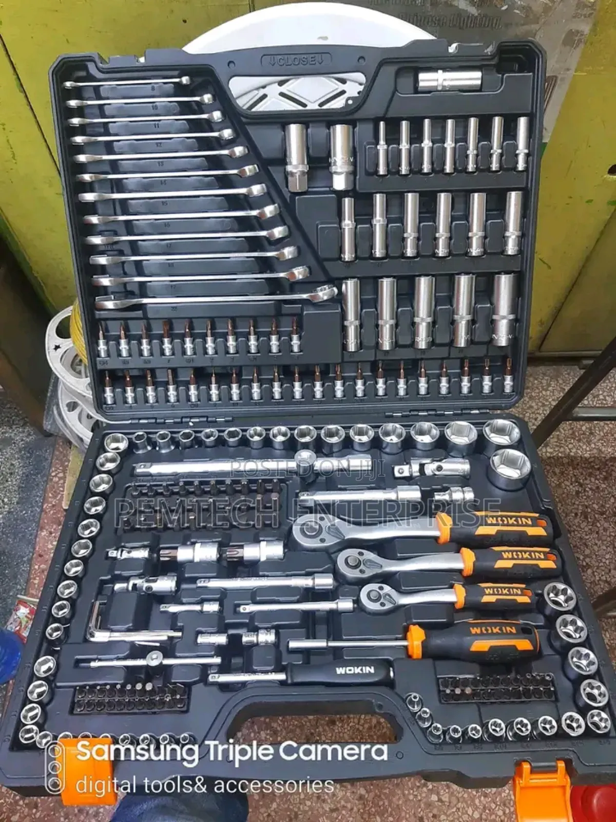 Wokin Workshop Tool Box 215pcs