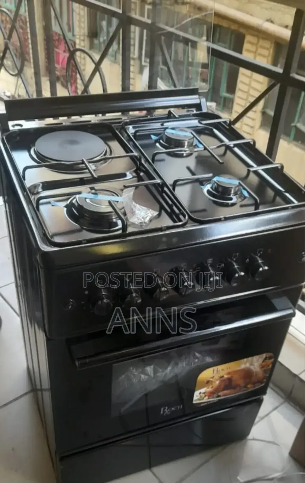 Roch 3 Gas+1 Electric Plate 60/60 Standing Cooker